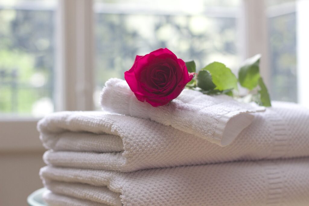 towel, rose, clean-759980.jpg